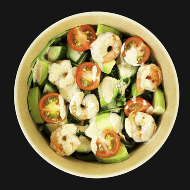 З креветками та авокадо